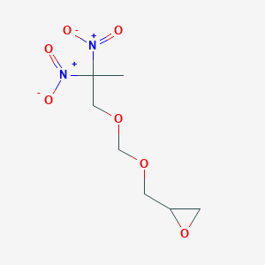 molecular formula C7H12N2O7 B1265018 Glycidyl 2,2-dinitropropyl formal 