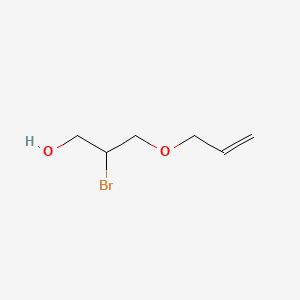 molecular formula C6H11BrO2 B12650183 3-(Allyloxy)-2-bromopropan-1-ol CAS No. 63264-72-2