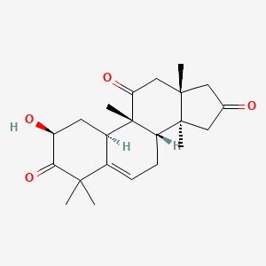 molecular formula C22H30O4 B1265022 Endecaphyllacin A 