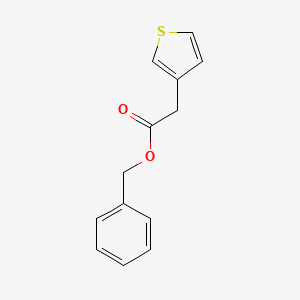 molecular formula C13H12O2S B12650252 Benzyl 3-thienylacetate CAS No. 50893-37-3