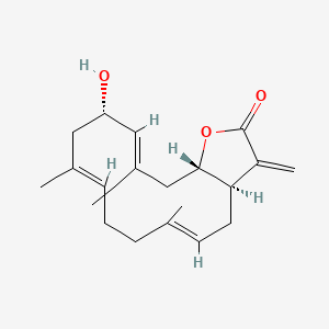 molecular formula C20H28O3 B1265029 Crassumolide A 