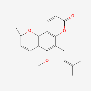 molecular formula C20H22O4 B12650314 Dipetalin CAS No. 59701-36-9