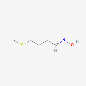 molecular formula C5H11NOS B1265032 4-(Methylsulfanyl)butanal oxime 