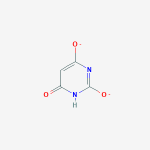 molecular formula C4H2N2O3-2 B1265035 Barbiturate(2-) 