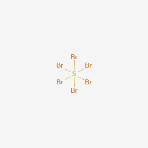 molecular formula Br6S B12650359 Sulfur bromide (SBr6), (OC-6-11)- CAS No. 71735-71-2
