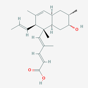 molecular formula C22H32O3 B1265037 Pannomycin 