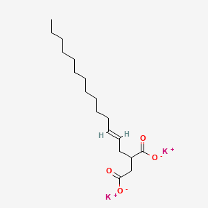 molecular formula C18H30K2O4 B12650412 Dipotassium tetradec-2-enylsuccinate CAS No. 57170-02-2