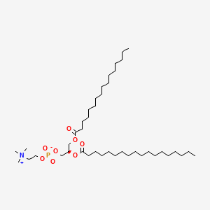 molecular formula C42H84NO8P B1265047 1-Palmitoyl-2-stearoyl-sn-glycero-3-phosphocholine CAS No. 59403-51-9
