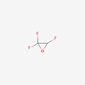 molecular formula C2HF3O B12650515 Trifluorooxirane CAS No. 2925-24-8