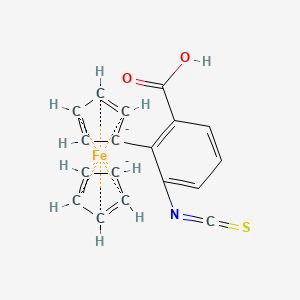 3-Carboxy-4-ferrocenylphenyl isothiocyanate