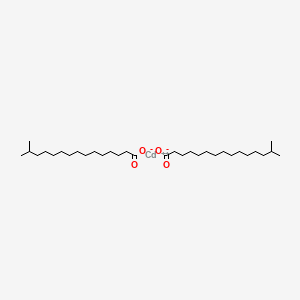 molecular formula C32H62CdO4 B12650597 Cadmium isohexadecanoate CAS No. 95892-12-9