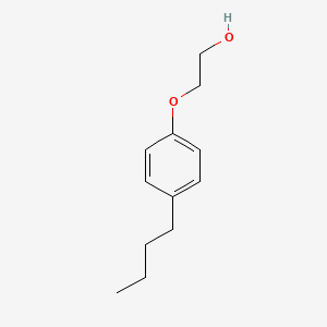 molecular formula C12H18O2 B12650651 2-(4-Butylphenoxy)ethanol CAS No. 84320-88-7