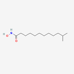 molecular formula C13H27NO2 B12650665 N-Hydroxyisotridecan-1-amide CAS No. 94689-33-5