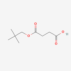 molecular formula C9H16O4 B12650707 (2,2-Dimethylpropyl) hydrogen succinate CAS No. 80166-56-9