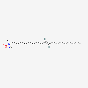 molecular formula C20H41NO B12650719 9-Octadecen-1-amine, N,N-dimethyl-, N-oxide CAS No. 61792-38-9
