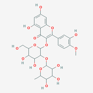 molecular formula C28H32O16 B1265072 Isorhamnetin-3-O-neohesperidoside 