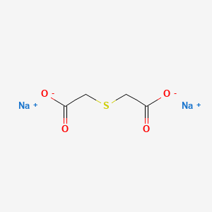 molecular formula C4H4Na2O4S B12650721 Disodium 2-2'-thiobisacetate CAS No. 42267-39-0