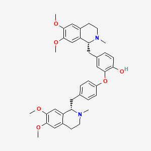 molecular formula C38H44N2O6 B1265073 Dauricine 