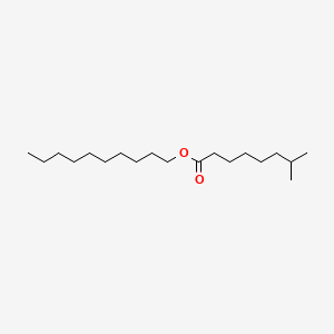 molecular formula C19H38O2 B12650752 Decyl isononanoate CAS No. 84878-31-9