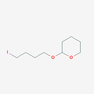 molecular formula C9H17IO2 B126508 4-Iodobutyl Tetrahydropyranyl Ether CAS No. 41049-30-3