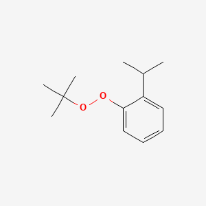molecular formula C13H20O2 B12650802 tert-Butyl isopropylphenyl peroxide CAS No. 30580-75-7