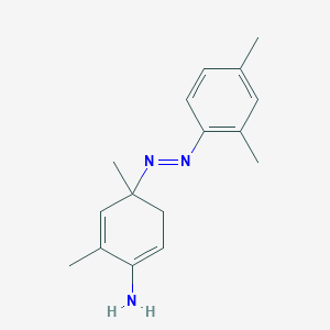 molecular formula C16H21N3 B12650841 4-(Xylylazo)xylidine CAS No. 62072-89-3