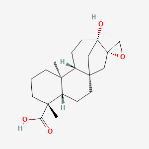 molecular formula C20H30O4 B12650853 Steviol-16alpha,17-epoxide CAS No. 114488-79-8