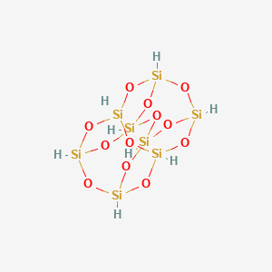 molecular formula H8O12Si8 B1265087 Octasilsesquioxane cage 