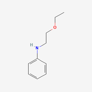 molecular formula C10H15NO B12650871 N-(2-Ethoxyethyl)aniline CAS No. 38004-08-9