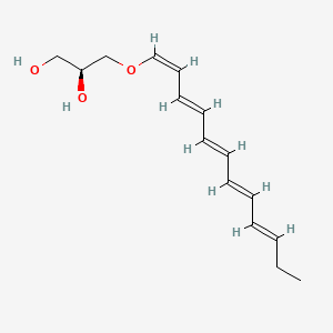 molecular formula C15H22O3 B12650886 cis-Fecapentaene-12 CAS No. 91605-35-5
