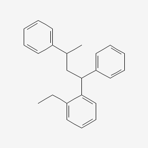 molecular formula C24H26 B12650892 1-(1,3-Diphenylbutyl)-2-ethylbenzene CAS No. 84255-46-9