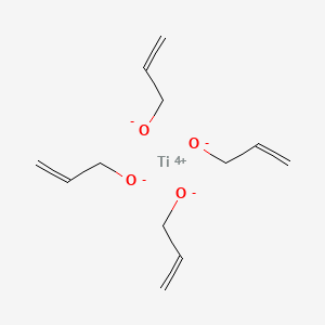 molecular formula C12H20O4Ti B12650914 Titanium(4+) 2-propenolate CAS No. 5128-21-2