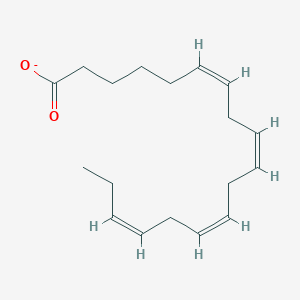 molecular formula C18H27O2- B1265102 (6Z,9Z,12Z,15Z)-octadecatetraenoate 