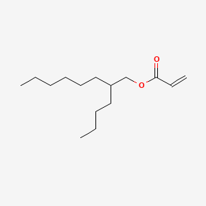molecular formula C15H28O2 B12651024 2-Butyloctyl acrylate CAS No. 93841-23-7