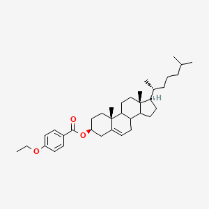 molecular formula C36H54O3 B12651084 Cholest-5-en-3beta-yl p-ethoxybenzoate CAS No. 41484-50-8