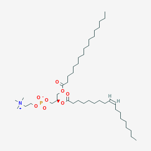 1-heptadecanoyl-2-(9Z-octadecenoyl)-sn-glycero-3-phosphocholine