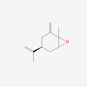 molecular formula C11H16O B1265116 (4S)-4-isopropenyl-1-methyl-2-methylene-7-oxabicyclo[4.1.0]heptane 