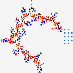 molecular formula C180H240N59Na15O90P15S15+15 B12651173 Baliforsen sodium CAS No. 1687746-79-7