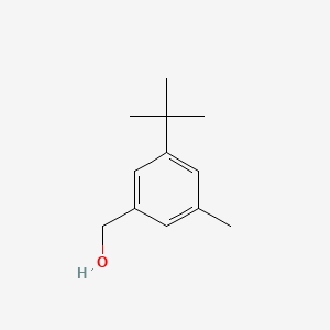 molecular formula C12H18O B12651179 3-tert-Butyl-5-methylbenzyl alcohol CAS No. 85204-28-0