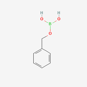 molecular formula C7H9BO3 B12651190 Boric acid, phenylmethyl ester CAS No. 99811-53-7