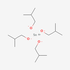 molecular formula C16H36O4Sn B12651195 Tin(4+) 2-methylpropanolate CAS No. 81514-95-6