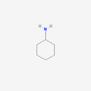 molecular formula C6H11NH2<br>C6H13N<br>C6H13N B126512 Cyclohexylamine CAS No. 157973-60-9