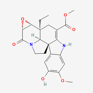 molecular formula C22H24N2O6 B1265120 Jerantinine D 