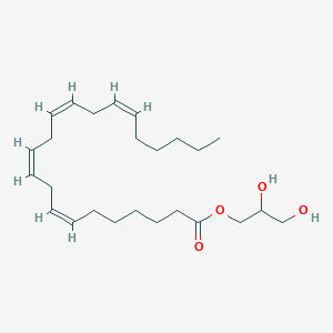 molecular formula C25H42O4 B1265121 2,3-dihydroxypropyl (7Z,10Z,13Z,16Z)-docosa-7,10,13,16-tetraenoate 