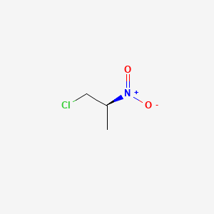 molecular formula C3H6ClNO2 B12651229 Propane, chloronitro- CAS No. 37809-02-2