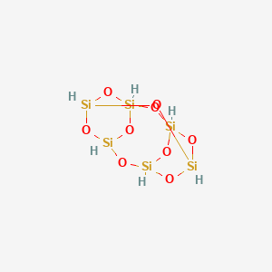 molecular formula H6O9Si6 B1265125 Hexasilsesquioxane cage 