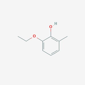 molecular formula C9H12O2 B12651292 Phenol, 2-ethoxy-6-methyl- CAS No. 2563-06-6