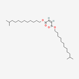 molecular formula C30H56O4 B12651298 Bis(11-methyldodecyl) maleate CAS No. 85763-58-2
