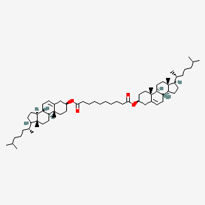 molecular formula C64H106O4 B12651376 Bis(cholest-5-en-3beta-yl) sebacate CAS No. 23394-16-3