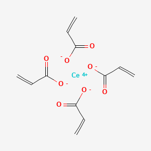 molecular formula C12H12CeO8 B12651392 Cerium(4+) acrylate CAS No. 94232-55-0